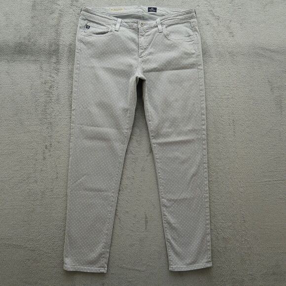 Adriano Goldschmied AG Women's 30 Low-Rise Stevie Ankle Slim Straight 27" Inseam - Picture 1 of 15